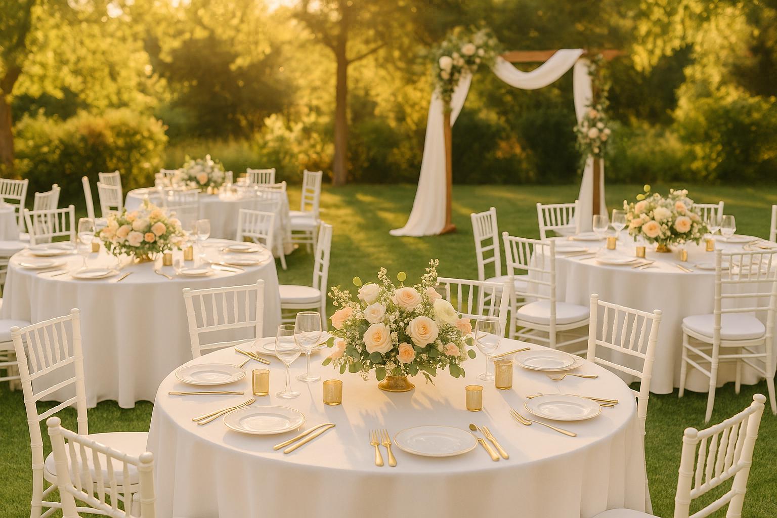 Event Rental Checklist: Planning Your Summer Wedding